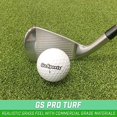 thumbnail image 4 of GoSports Golf Hitting Mat - PRO 5x4 Artificial Turf Mat for Indoor/Outdoor Practice - Includes 3 Rubber Tees, Green, 4 of 5