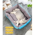 thumbnail image 3 of ZBH 4 in 1 Dog Beds for Large Dogs, Large Dog Bed Machine Washable Rectangle Breathable Soft Padding with Nonskid Bottom Pet Bed for Medium and Large Dogs or Multiple, 3 of 9