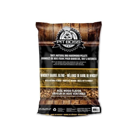 Pit Boss 20lb Whiskey Barrel Blend Wood Pellets