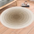 thumbnail image 1 of LSLJS Round Carpet Living Room Cream Wind Sofa Coffee Table Bedroom Bedside Study Soundproof Floor Cushion, Imitation Woolen Carpet, 1 of 6