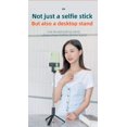 thumbnail image 5 of KOMI Perche à Selfie, Support Trépied Stable Extensible et Portable avec Télécommande Sans Fil Détachable Compatible avec iPhone 14 13 12 pour Selfies Enregistrement Vidéo Vlog, Blanc, 5 of 5