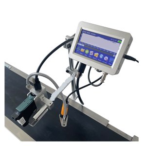 25.4mm 24 Langues Machine de codage automatique Date d'expiration Imprimante de masque Imprimantes jet d'encre en ligne Imprimeuse à jet d ́encre thermique , Excellente performance de numérisation