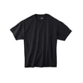 thumbnail image 2 of Hanes 5170 Comfortblend Ecosmart T-Shirt à Col Rond pour Homme Taille TG, Noir., 2 of 3