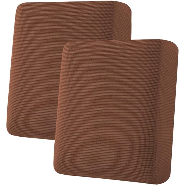 Super Stretch Stylish Cushions Covers/Furniture Cover Spandex Jacquard Small Checked Pattern Super Soft Slipcover Washable Individual