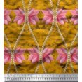 thumbnail image 1 of Soimoi Rayon Fabric Floral & Ogee Damask Fabric Prints by Yard 42 Inch Wide, 1 of 1