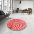 thumbnail image 4 of Ahgly Company Tapis Rectangulaire Lavable en Machine Rouge Transitionnel, 8 Pieds x 10 Pieds, 4 of 7