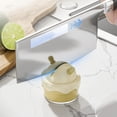 thumbnail image 1 of XYAIYT Multi Functional Knife Sharpener with 3 Stage Manual Sharpening for Kitchen Knives Scissors Hunting Tools Ergonomic Handle Non Slip Base Portable Design for Home Outdoor Use(Yellow), 1 of 6