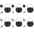 thumbnail image 4 of yingyy Halloween Witch Cauldrons Fog Maker Spooky Mist Effect Festive Decorations Safe To Wide Application silver US Plug 1Set, 4 of 6