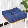thumbnail image 1 of EGYMEN 40cm 3D Thick Imitation Linen Seat Cushion, Compressed Travel Floor Mat with Candy Colors, 1 of 6