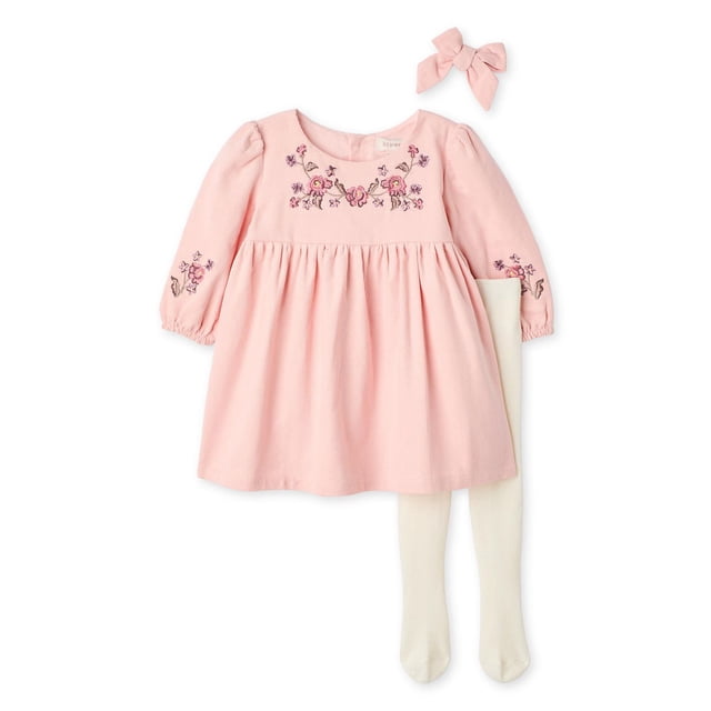 Btween Baby Girls' Three Piece Dress Set