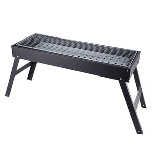 Barbecue Grill, Foldable Easy Cleaning Charcoal BBQ Grill Lightweight  for Home for Camping