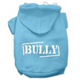 thumbnail image 1 of Bully Sweat à Capuche Imprimé pour Animaux de Compagnie Bleu Bébé Taille TP (8), 1 of 1