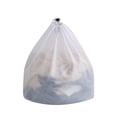 thumbnail image 1 of Binwennn Reusable Drawstring Laundry Bag Machine Wash Laundry Bag Mesh Bag Laundry Net Slim Bathroom Can Face Towels for Bathroom Bathroom Shelves Reusable Paper Towels Large Bath Towels Towel Racks, 1 of 6
