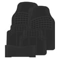 thumbnail image 1 of AUTO DRIVE 5-PIECE All Season Universal Car Floor Mats Black, 1 of 5