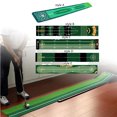 thumbnail image 2 of Golf Putting Indoor Golf Hitting Mat Green Mat Golf Practice Training Aid Equipment for Home Outdoor Backyard Golf Practice Style C, 2 of 6