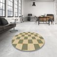 thumbnail image 4 of Ahgly Company Tapis Rectangulaire Lavable en Machine Intérieur Transitionnel Marron, 3 Pieds x 5 Pieds, 4 of 7