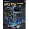 thumbnail image 3 of FNIRSI DPS-150 DC Power Supply Variable, 30V 5A Adjustable DC CNC Power Supply with 4-Digit IPS Display, <20mV Power Ripple, PD/QC/DC Input, PC Progr, 3 of 7