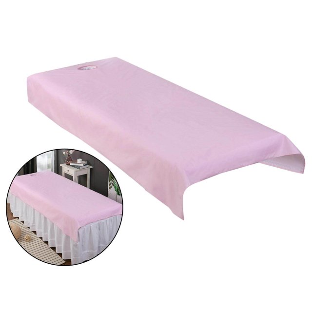 serony Housse de Table de Massage Professionnelle Imperméable Draps de Spa Anti-Huile Rose