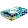 thumbnail image 2 of Disney Lilo and Stitch Kids Island Vibes Fleece Blanket, 100% Polyester, 2 of 5