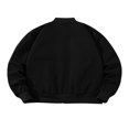 thumbnail image 4 of Veste Bomber pour Hommes Patchwork Manteaux Automne Hiver, 4 of 9