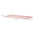 thumbnail image 3 of DaVinci Trousse de Conversion pour Lit Double Simple en Bois à Quincaillerie Dissimulée, Rose Pétale, 3 of 4