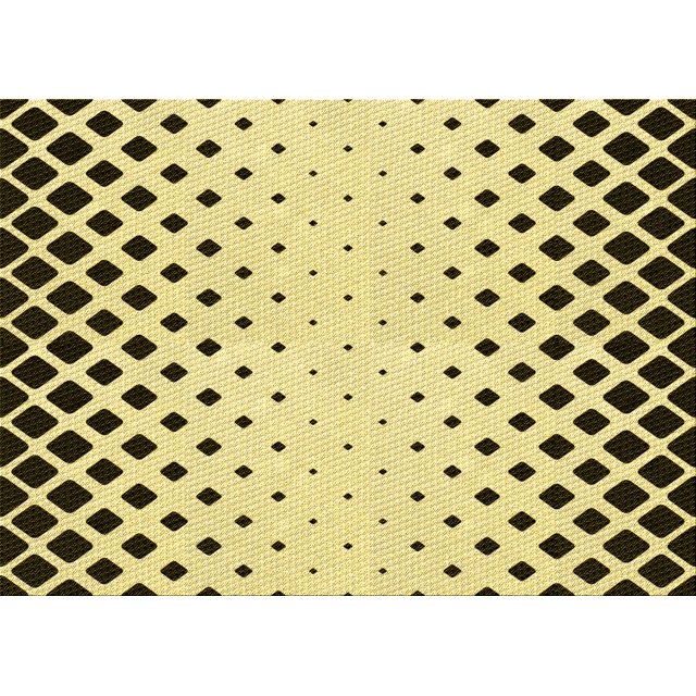 Ahgly Company Machine Washable Indoor Rectangle Transitional Oak Brown Area Rugs, 4' x 6'
