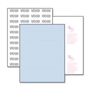 Paris Business Products PRB04545 Papier de sécurité médicale- Advanced- 8-50in.x11in.- 500-RM- bleu