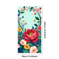 thumbnail image 2 of Floral Themed Colorful Backdrop Banner with Butterflies and Berries Spring Party Decorations Background Photo Booth Props Garden Gatherings Outdoor Celebrations, 2 of 3