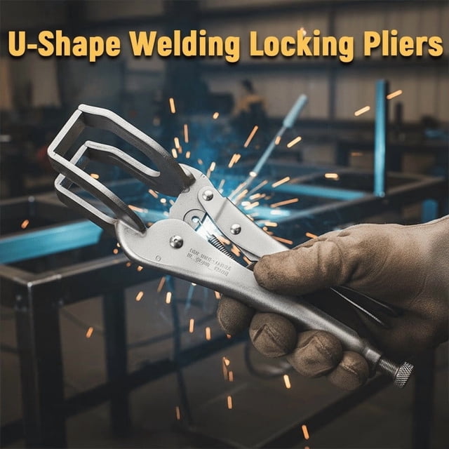 RKSTN Welding pliers U-Shape Welding Locking Pliers Pipe Alignment Pliers Welding Pliers With Strong