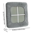thumbnail image 3 of Sofa Cover Full-Bag Couch Protector | Polyester Anti-Scratch Slipcover | Wraps Back & Arms | Breathable Summer Fabric | Machine Washable | Fits Living Room, Office | 1 Pack, 3 of 7