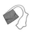 thumbnail image 1 of Sac de Soirée en Strass pour Femmes, Élégant, Chaîne, Bandoulière, Sacs à Main Enveloppe, Tendance, Voyage de Rue, 1 of 6