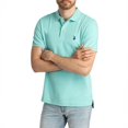 thumbnail image 1 of U.S. Polo Assn. Men's Solid Interlock Short Sleeve Polo, 1 of 4