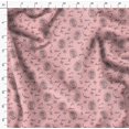 thumbnail image 4 of Soimoi Pink Cotton Cambric Fabric Hardware Tools & Text Decor Fabric Printed Yard 42 Inch Wide, 4 of 5
