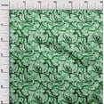 thumbnail image 3 of oneOone Velvet Green Fabric Abstract Fabric For Sewing Printed Craft Fabric By The Yard 58 Inch Wide, 3 of 4