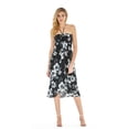thumbnail image 1 of Robe Dos Nu à Imprimé Floral Hawaïenne Luau pour Femme TTTG Midnight Bloom, 1 of 5