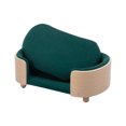 thumbnail image 5 of KOSSMAI Nature Solid Wood Velvet Padding Rocky Natural Wood 27 Inch Long Small Pet Bed Sofa, 5 of 5