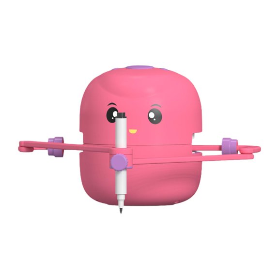 lionlar Drawing Robot for Kids Creative Cute Montessori for Boys Girls Birthday Gift pink