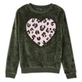 thumbnail image 1 of George Girls' Plush Sweatshirt, 1 of 3