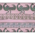 thumbnail image 4 of oneOone Cotton Flex Fabric Floral & Peacock Block Print Fabric By Yard 40 Inch Wide, 4 of 4