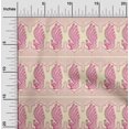thumbnail image 1 of oneOone Cotton Poplin Fabric Peacock Block Print Fabric By The Yard 42 Inch Wide, 1 of 4
