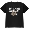 thumbnail image 1 of Sloth Est Mon Animal Spirituel T-Shirt Jeunesse, 1 of 1