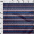 thumbnail image 2 of oneOone Polyester Lycra Fabric Ethnic Block Printed Craft Fabric BTY 56 Inch Wide, 2 of 4