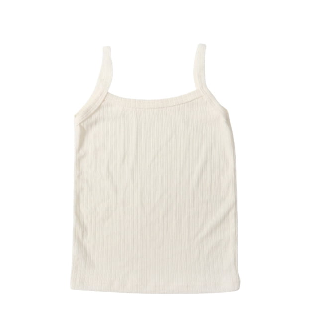 TZEWGL Solid Color Vest Tops For Toddler Sleeveless Summer Beach Top For Toddlers size 18-24M