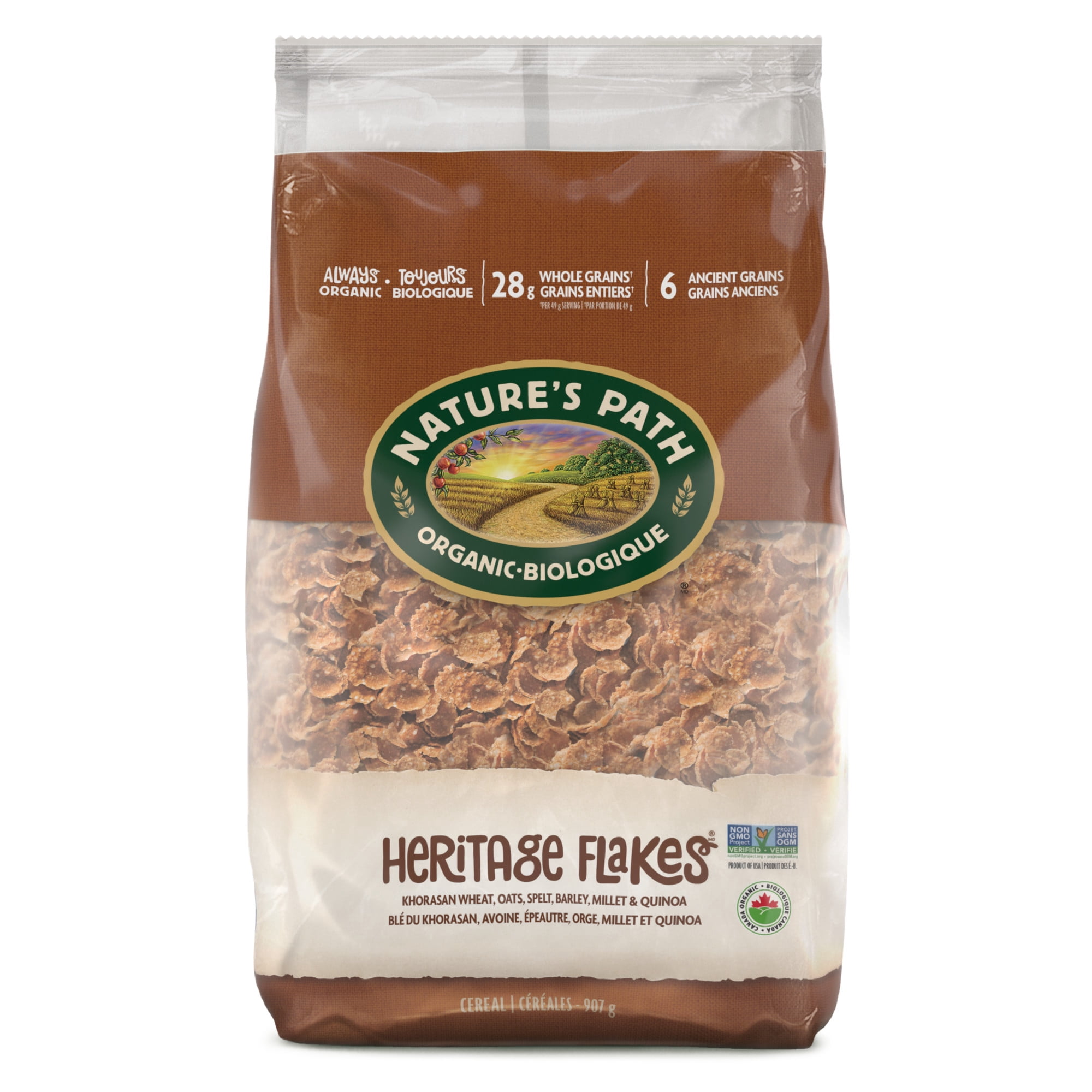 Nature's Path Organic Heritage Flakes Eco Pac Cereal