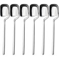 thumbnail image 1 of Coffee Spoons,Small Spoons, 6 Pcs Teaspoons, Dessert Spoon, Ice Cream Spoon, Stirring Spoon, 5.6 Inches Stainless Steel Small Coffee Spoons For Rest Coffee Sugar Tea Ice Cream, 1 of 7