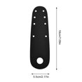 thumbnail image 2 of 1 Paire de Protège-Orteils en Cuir pour Patinage à Roulettes, Couvre-Chaussures de Patinage, Patins à Glace, Embouts Durables pour Accessoires de Patin à Roulettes, Brun, 2 of 5
