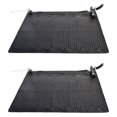 thumbnail image 1 of Intex Above Ground Swimming Pool Water Heater Solar Mat 28685E, Black (2 Pack), 1 of 6