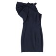 thumbnail image 1 of bar III Womens Asymmetrical Ruffle Bodycon Dress, Blue, X-Large, 1 of 2