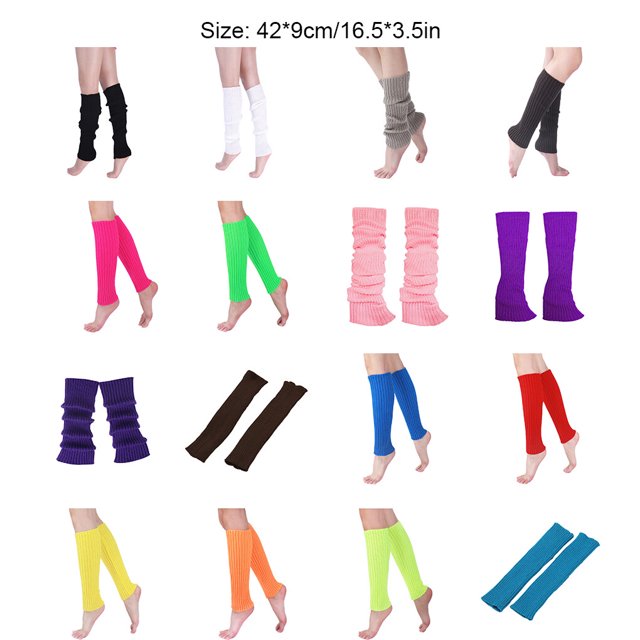 2pack/lot Retro leg Texture Warmth Trend Fashinable Back To 2pieces And leg For Occasions - Multicolor Soft Skin-friendly Klein Blue