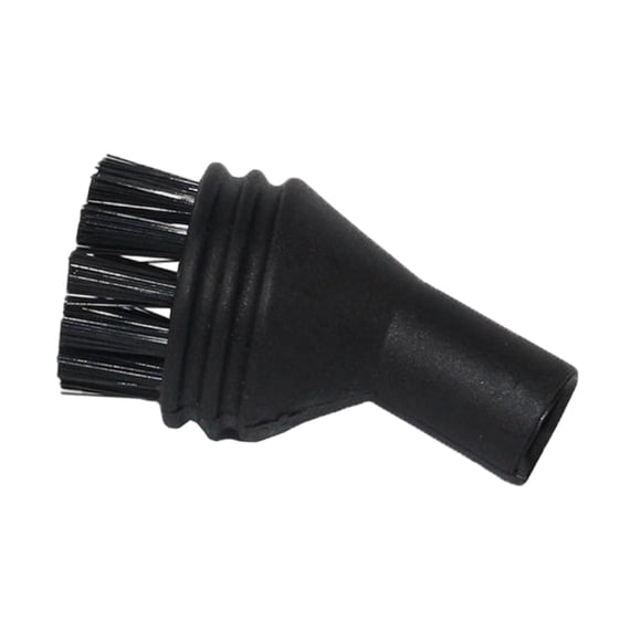 veasfak Brush Handheld Steamer Accessories, Multipurpose Round Brush Replacement Head for Sofa, Shower, Kitchen Grout S